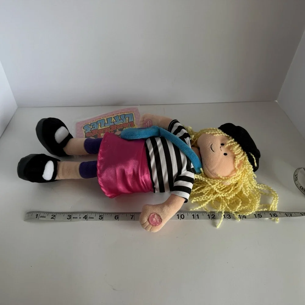 Language‎ Littles Jolie Plush Talking Doll Bilingual French English Speaking NWT